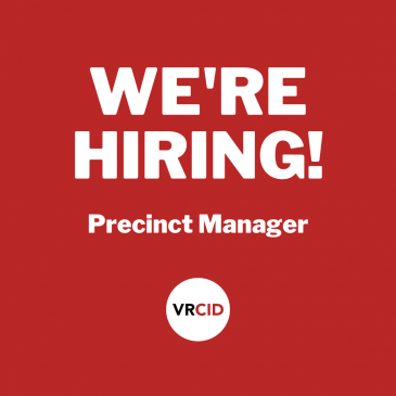 VRCID: Precinct Manager Job Posting